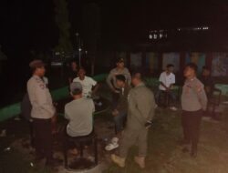 Polsek Dompu Gelar Patroli Cipta Kondisi Antisipasi Kejahatan di Wilayah Hukum Polsek Dompu