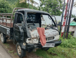 Polsek Manggelewa Evakuasi Korban Kecelakaan Maut di Jalan Lintas Sumbawa-Dompu