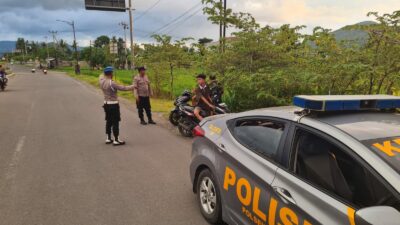 Polsek Kediri Intensifkan Patroli Ramadan, Cegah Balap Liar & Kejahatan