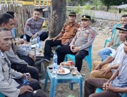 Polsek Langgudu Gelar Kegiatan Jumat Curhat di Desa Dumu, Serap Aspirasi dan Keluhan Warga
