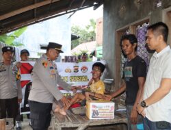 Jelang HUT Bhayangkara ke-79, Polsek Jajaran Polres Bima Kota Gelar Bakti Sosial Serentak