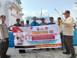 Polsek Kawasan Pelabuhan Laut Bima Himbau Waspada TPPO di Area Pelabuhan