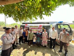 Menjelang Hari Bhayangkara ke-79, Polres Bima Kota Salurkan Bantuan Air Bersih untuk Warga Kelurahan Paruga