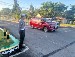 Sat Lantas Polres Bima Kota Laksanakan Rawan Pagi, Wujudkan Rasa Aman dan Kamseltibcarlantas