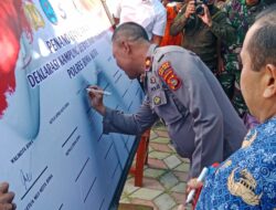 Sat Narkoba Polres Bima Kota Gelar Deklarasi Kampung Bebas dari Narkoba di Kelurahan Lewirato