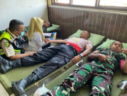 Sambut Hari Bhayangkara ke-79, Polres Bima Kota Gelar Donor Darah