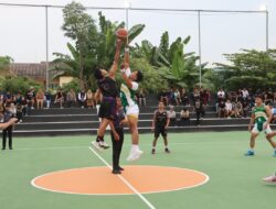 Polres Bima Kota Gelar Turnamen Basketball Se-Kota dan Kabupaten Bima dalam Rangka HUT Bhayangkara ke-79