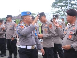 Menjelang Hari Bhayangkara ke-79, Bid Propam Polda NTB Gelar Gaktibplin dan Cek Pelayanan Publik di Polres Sumbawa Barat