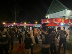 Unit Turjawali Sat Samapta Polres Bima Kota Laksanakan Patroli Blue Light di Lokasi STIE XPO, Antisipasi Tindak Pidana