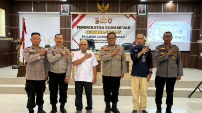 Bhabinkamtibmas Lembar Diperkuat Jadi Penggerak Ketahanan Pangan Desa