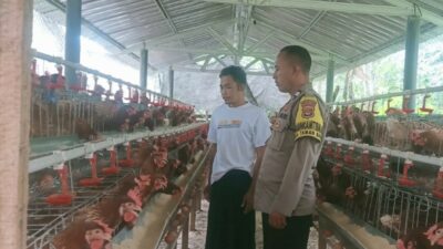 Bhabinkamtibmas Sekotong Dorong Ketahanan Pangan dari Pekarangan Warga