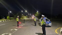 Patroli Malam Satlantas Amankan Taman Kota Giri Menang dan Bypass Bil 2