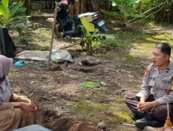 Bhabinkamtibmas Gelogor Dukung Petani Gersik Asri Jaga Ketahanan Pangan