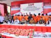 Jelang HUT Bhayangkara Ke-79, Kapolda Sulteng Pimpin Pemusnahan Barang Bukti Narkotika Sabu 40 Kg