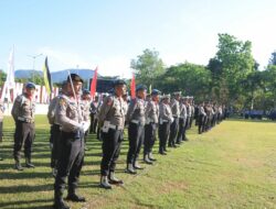 Polres Sumbawa Barat Gelar Upacara Hari Bhayangkara ke-79 dengan Khidmat di Lapangan Graha Fitrah