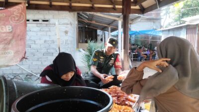 Babinsa Dukung UMKM Kripik Singkong Langko