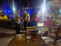 Patroli Blue Light Gabungan Piket Fungsi Polsek Rasanae Barat Ciptakan Situasi Kamtibmas yang Kondusif