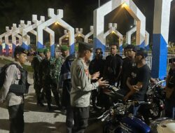 Personel Polres Bima Kota Laksanakan Patroli KRYD Malam Minggu, Antisipasi Gangguan Kamtibmas