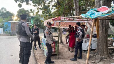 Sat Samapta Polres Bima Kota Laksanakan Giat Patroli Rutin untuk Ciptakan Kamtibmas Kondusif
