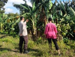 Polri Dukung Ketahanan Pangan di Dusun Gelogor Utara