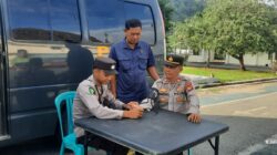 Jaga Kesehatan Personil, Seksi Dokes Polres Sumbawa Barat Rutin Lakukan Pemeriksaan Sebelum Apel