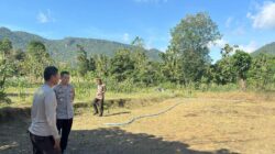 Dukung Ketahanan Pangan, Wakapolres Bima Cek Persiapan Lahan/ Lokasi Penanaman Jagung Kuartal 3