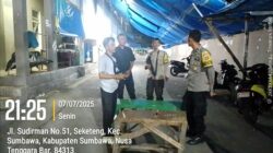 Patroli Blue Light dan Kegiatan Rutin Yang Ditingkatkan (KRYD) di Wilayah hukum Polsek Sumbawa