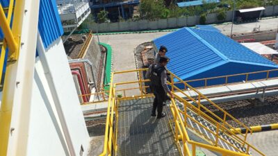 Sat Samapta Polres Bima Kota Laksanakan Pengamanan Objek Vital PLTMG Bonto Bima