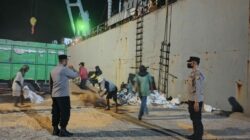 Polsek Kawasan Pelabuhan Laut Bima Laksanakan Patroli Rutin, Ciptakan Rasa Aman di Area Pelabuhan