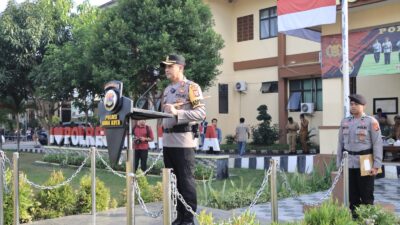 Polres Bima Kota Gelar Apel Pasukan, Tanda Dimulainya Operasi Patuh Rinjani 2025