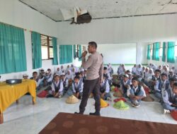 Polsek Langgudu Polres Bima Kota Gelar Penyuluhan Bahaya Narkoba dan Judi Online di SMAN 1 Langgudu