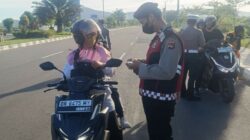 Satlantas Lombok Barat Gelar Operasi Patuh, Fokus Disiplin Pengendara Roda Dua