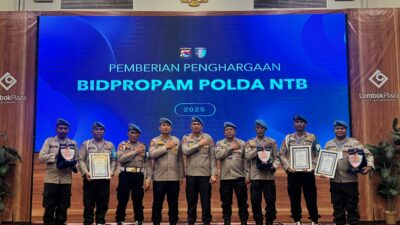 Sie Propam Polres Bima Kota Raih Penghargaan atas Dedikasi dan Loyalitas Tinggi dalam Penanganan Kasus Kode Etik