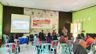 Sat Binmas Polres Sumbawa Barat Bersama Instansi Terkait Gelar Sosialisasi Cegah Paham Radikal dan Terorisme di Kalangan Pelajar