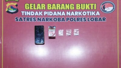 Transaksi Sabu Digagalkan di Batulayar, Polisi Sita 2,3 Gram Barang Bukti