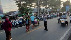 *Polsek Tanjung Rutin Lakukan Rawan Pagi Ciptakan Kamseltibcarlantas