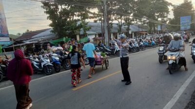 *Polsek Tanjung Rutin Lakukan Rawan Pagi Ciptakan Kamseltibcarlantas