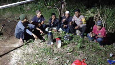 Polsek Kopang Perkuat Ketahanan Pangan dan Keamanan Melalui Kunjungan Bhabinkamtibmas di Desa Bebuak