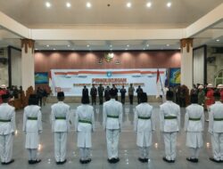 Semangat Patriotisme Warnai Pengukuhan Paskibraka Lombok Barat