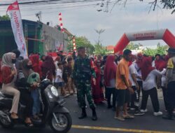 Pawai Rakyat di Bagik Polak Barat, Senyum Anak Hingga Orang Tua Warnai HUT RI ke-80