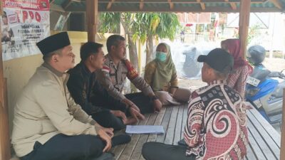 Polsek Sekotong Edukasi Warga Desa Cendi Manik tentang Bahaya TPPO