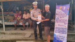 Satlantas Lombok Barat Gelar “Ngopi Bareng Sopir” di Gerung untuk Cegah Kecelakaan