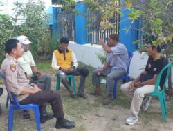 Jumat Curhat Polsek Lambu: Bhabinkamtibmas Ajak Warga Jaga Kamtibmas