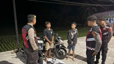Sat Samapta Polres Lombok Utara Laksanakan Patroli Dialogis di Wujudkan Kondusifitas Wilayah
