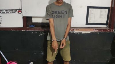 Polres Dompu Tangkap Pengedar Sabu di Lingkungan Bali Bunga