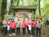 Ibu Kapolda Jabar Jadi Satu-Satunya Ketua Bhayangkari Tembus Puncak Gunung Ciremai