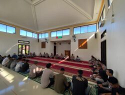 Polres Bima Kota Gelar Kegiatan Rutin Binrohtal Bagi Personel yang Beragama Islam