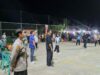 Pengamanan Turnamen Bola Voli, Wujud Komitmen Bhabinkamtibmas Jaga Kamtibmas Kondusif