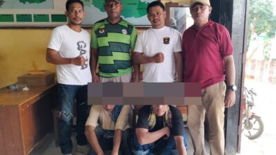 Polsek Langgudu Amankan Terduga Pelaku Penganiayaan di Desa Kalodu