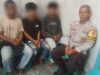 Unit Reskrim Polsek Pajo Amankan Tiga Terduga Pelaku Pencurian Mesin Pompa Air